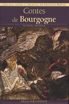 Couverture du livre « Contes de Bourgogne » de Francois Morvan aux éditions Ouest France