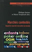 Couverture du livre « Marches contestes » de Steiner/Trespeu aux éditions Pu Du Midi