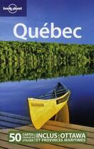 Couverture du livre « Québec (6e édition) » de Caroline Delabroy aux éditions Lonely Planet