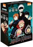 Couverture du livre « Jujutsu Kaisen : coffret Intégrale Tomes 1 à 3 » de Gege Akutami aux éditions Ki-oon