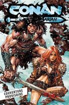 Couverture du livre « Conan le Barbare T04 » de Jim Zub et Doug Braithwaite aux éditions Panini