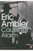 Couverture du livre « Cause for alarm » de Eric Ambler aux éditions Adult Pbs