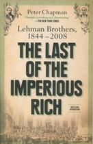 Couverture du livre « Last of the imperious rich, the » de P Chapman aux éditions Viking Adult