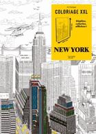 Couverture du livre « Art-thérapie ; coloriages XXL ; New York » de Jeremy Mariez aux éditions Hachette Pratique