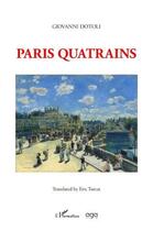 Couverture du livre « Paris quatrains » de Giovanni Dotoli aux éditions L'harmattan