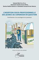 Couverture du livre « L'insertion socio-professionnelle des jeunes au Cameroun en question : Contribution à la sociologie de la jeunesse » de Samuel-Beni Ella Ella et Wendelin Arnaud Ateba Ondoua et Anastasie Sandra Etogo Mimbe et Denise Noëlle Ebongue aux éditions L'harmattan