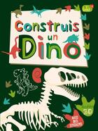 Couverture du livre « Construis un dinosaure 3D » de Frankie Jones aux éditions 1 2 3 Soleil