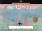 Couverture du livre « Agenda panoramique chefs d'oeuvre de l'impressionnisme (édition 2018) » de  aux éditions Editions 365