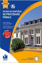 Couverture du livre « Fiches de synthèse de procédure pénale » de Patrice Barreau aux éditions La Baule