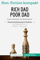 Couverture du livre « Rich Dad Poor Dad. Zusammenfassung & Analyse des Bestsellers von Robert T. Kiyosaki » de 50minuten aux éditions 50minuten.de