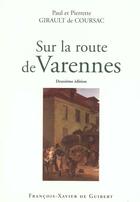 Couverture du livre « Billets pour varenne, 2e edition » de Girault C. aux éditions Francois-xavier De Guibert