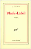 Couverture du livre « Black-label » de Leon-Gontran Damas aux éditions Gallimard (patrimoine Numerise)