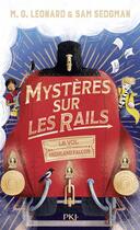 Couverture du livre « Mystères sur les rails Tome 1 : Le vol du Highland Falcon » de M. G. Leonard et Sam Sedgman aux éditions Pocket Jeunesse