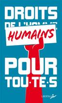 Couverture du livre « Droits humains pour tou. te. s » de Geraldine Franck aux éditions Libertalia
