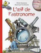 Couverture du livre « L'oeil de l'astronome » de Olivier Sauzereau aux éditions Belin