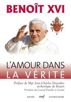 Couverture du livre « L'amour dans la vérité » de Benoit Xvi aux éditions Cerf