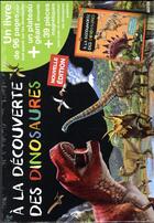Couverture du livre « À la découverte des dinosaures » de Emmanuelle Ousset aux éditions Philippe Auzou
