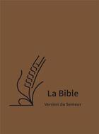 Couverture du livre « Bible du Semeur 2015, textile souple, marron, avec tranche blanche » de  aux éditions Excelsis