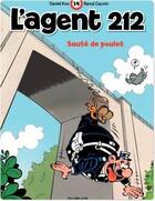 Couverture du livre « L'agent 212 Tome 14 : sauté de poulet » de Daniel Kox et Raoul Cauvin aux éditions Dupuis