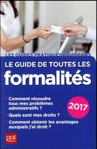 Couverture du livre « Le guide de toutes les formalités (édition 2017) » de  aux éditions Prat