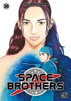 Couverture du livre « Space brothers Tome 34 » de Chuya Koyama aux éditions Pika