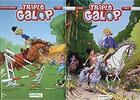 Couverture du livre « Triple galop : Tome 1 et Tome 2 » de Christophe Cazenove et Benoit Du Peloux aux éditions Bamboo