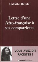 Couverture du livre « Lettre d'une africaine française à ses compatriotes » de Calixthe Beyala aux éditions Mango