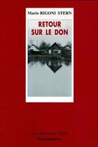 Couverture du livre « Retour sur le don » de Mario Rigoni Stern aux éditions Desjonquères Editions