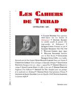 Couverture du livre « Les cahiers de tinbad n 10 » de  aux éditions Tinbad