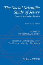 Couverture du livre « The Social Scientific Study of Jewry: Sources, Approaches, Debates » de Uzi Rebhun aux éditions Oxford University Press Usa