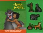 Couverture du livre « Le livre de la jungle : livre-figurines » de Disney aux éditions Disney Hachette