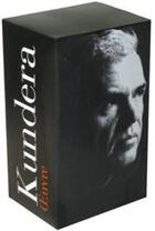 Couverture du livre « Oeuvres t.1 et t.2 » de Milan Kundera aux éditions Gallimard