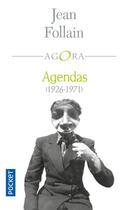 Couverture du livre « Agendas (1926-1971) » de Jean Follain aux éditions Pocket
