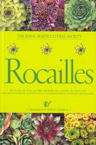 Couverture du livre « Rocailles » de Royal Horticultural aux éditions Marabout