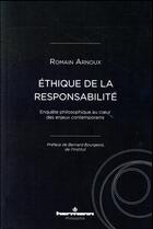 Couverture du livre « Éthique de la responsabilité » de Romain Arnoux aux éditions Hermann