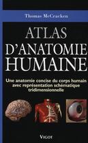 Couverture du livre « Atlas d'anatomie humaine » de Mccracken aux éditions Vigot
