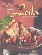 Couverture du livre « La cuisine de leïla » de Leila Oufkir aux éditions Saep