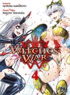 Couverture du livre « Witches' war Tome 4 » de Homura Kawamoto et Makoto Shiozuka aux éditions Pika