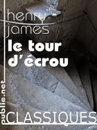 Couverture du livre « Le tour d'écrou » de Henry James aux éditions Publie.net