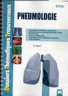 Couverture du livre « Pneumologie » de M. Patout aux éditions Vernazobres Grego