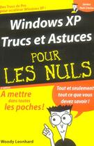 Couverture du livre « Windows xp trucs et astuces (2e édition) » de Woody Leonhard aux éditions First Interactive