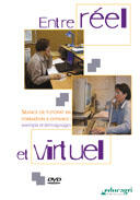 Couverture du livre « Entre Reel Et Virtuel (Dvd) » de Ducrot aux éditions Educagri