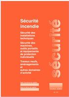 Couverture du livre « Registre unique de sécurité incendie et de sécurité du travail » de Serge Guillard aux éditions Guillard