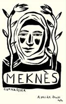 Couverture du livre « Meknes » de Laurent Corvaisier aux éditions A Pas De Loups