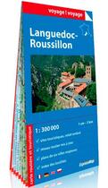 Couverture du livre « Languedoc-roussillon (carte papier) » de  aux éditions Expressmap