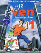 Couverture du livre « Nuevo ven 1 - guide pedagogique - version papier + cd » de Marin Arrese Fernand aux éditions Didier