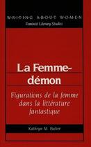 Couverture du livre « La femme-demon » de Bulver Kathryn M aux éditions Peter Lang