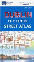 Couverture du livre « **dublin city center atlas pocke » de  aux éditions Ordnance Survey