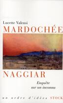 Couverture du livre « Mardochee naggiar » de Valensi-L aux éditions Stock