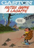 Couverture du livre « Gaston Tome 19 : faites gaffe à Lagaffe » de Jidehem et Andre Franquin aux éditions Dupuis